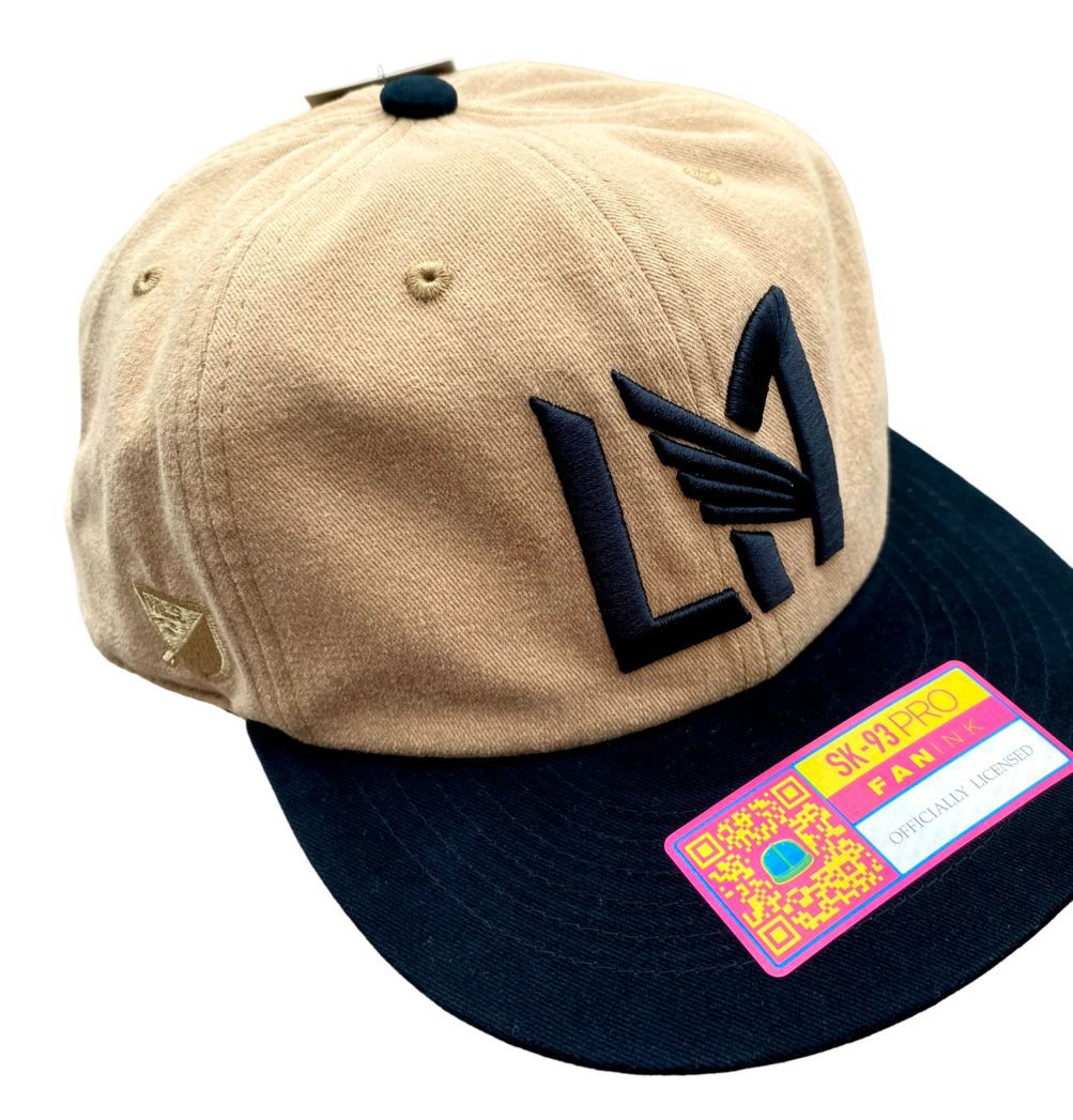 FAN INK | LA FC TAN SWINGMAN SNAPBACK