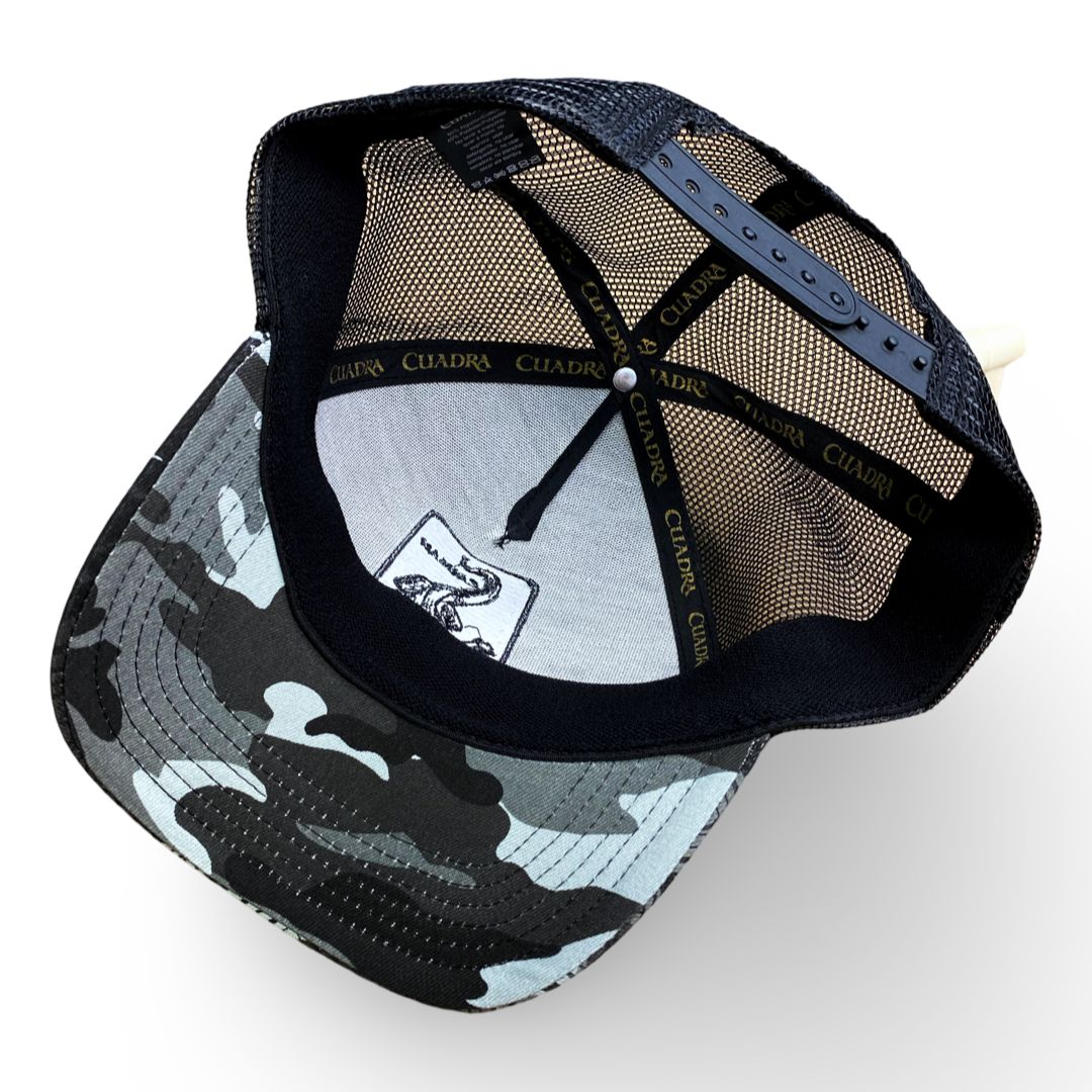 CUADRA | STINGRAY BLACK/BLACK SNAPBACK OSFM