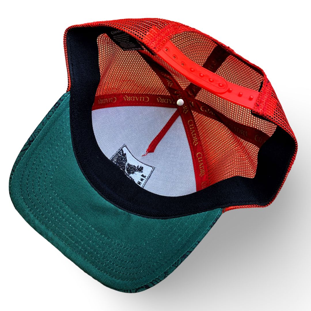 CUADRA | MEXICO EAGLE GREEN/WHITE/RED SNAPBACK