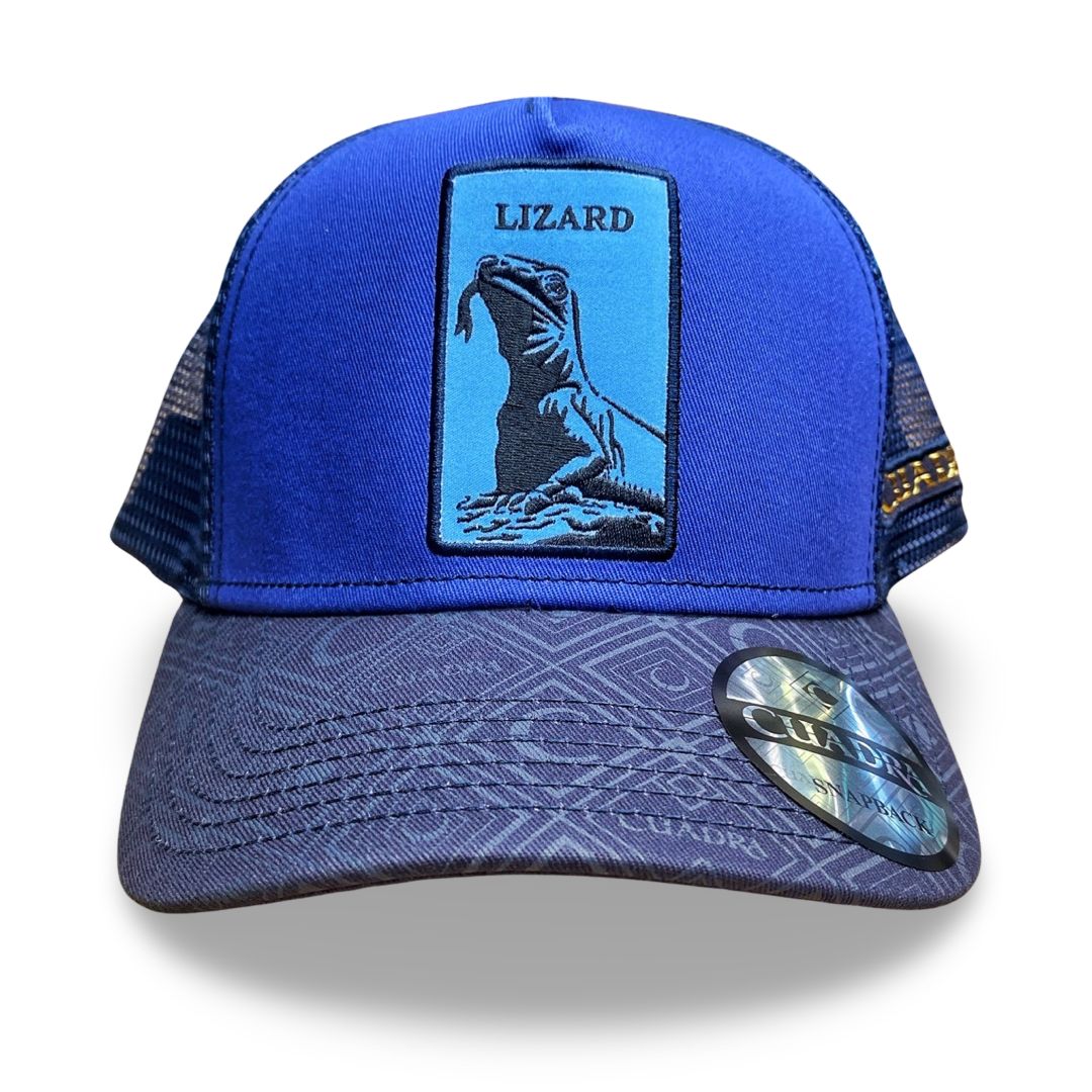 CUADRA | LIZARD ROYAL/BLUE SNAPBACK