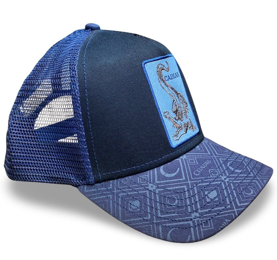 CUADRA | CAIMAN BLUE/BLACK SNAPBACK