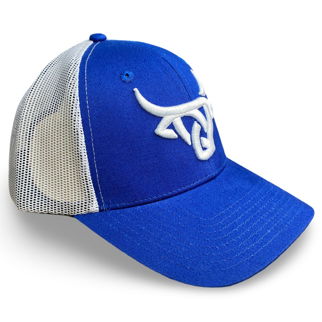 LOST CALF | BULL LOGO ROYAL BLUE/WHITE SNAPBACK