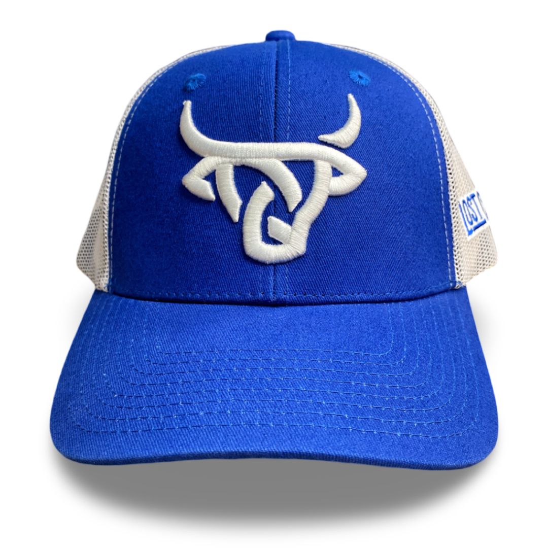 LOST CALF | BULL LOGO ROYAL BLUE/WHITE SNAPBACK