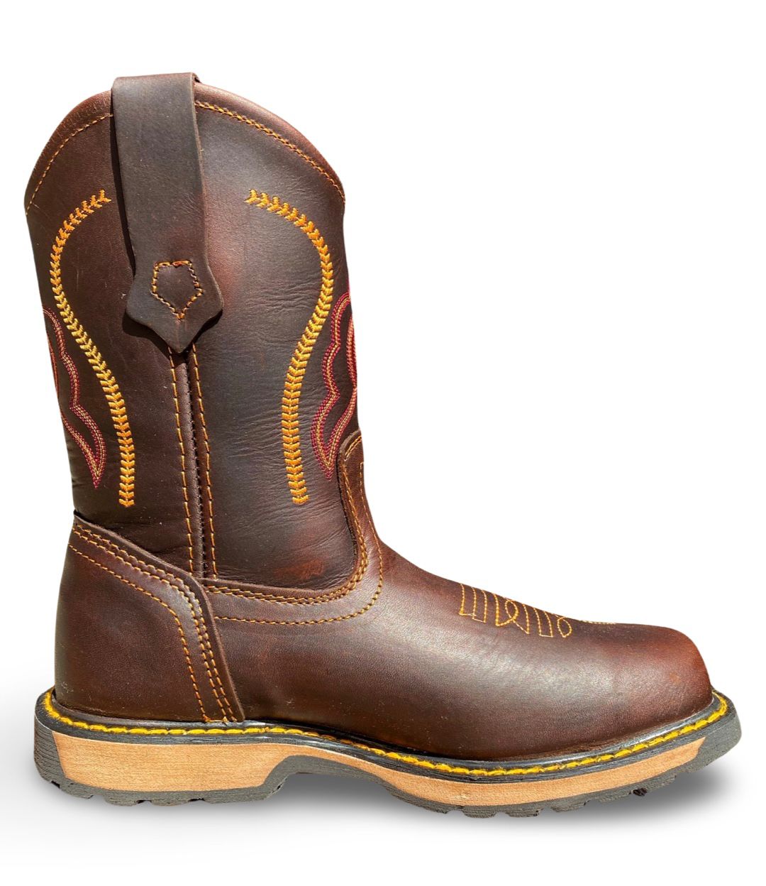 Cebu | Mens P/RODEO Cafe Negro Composite Toe Work Boots