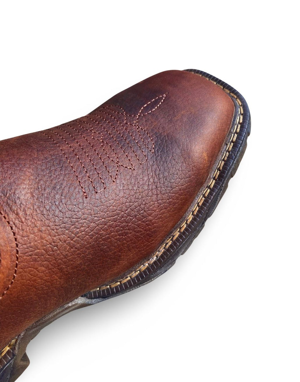 Cebu | Mens TUNDRA STL Brown Steel Toe Work Boots