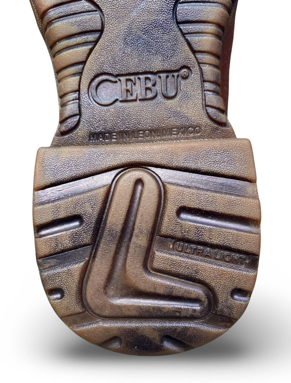 Cebu | Mens TUNDRA STL Brown Steel Toe Work Boots