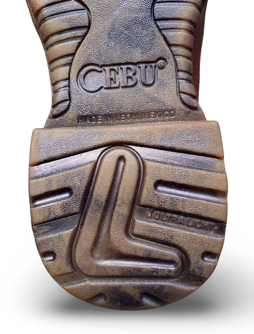 Cebu | Mens TUNDRA STL Brown Steel Toe Work Boots