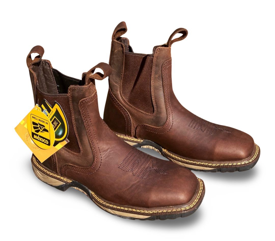 Cebu | Mens BC THUNDER STL Brown Steel Toe Work Botin