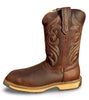 Cebu | Mens Nebraska STL Brown Steel Toe Work Boot