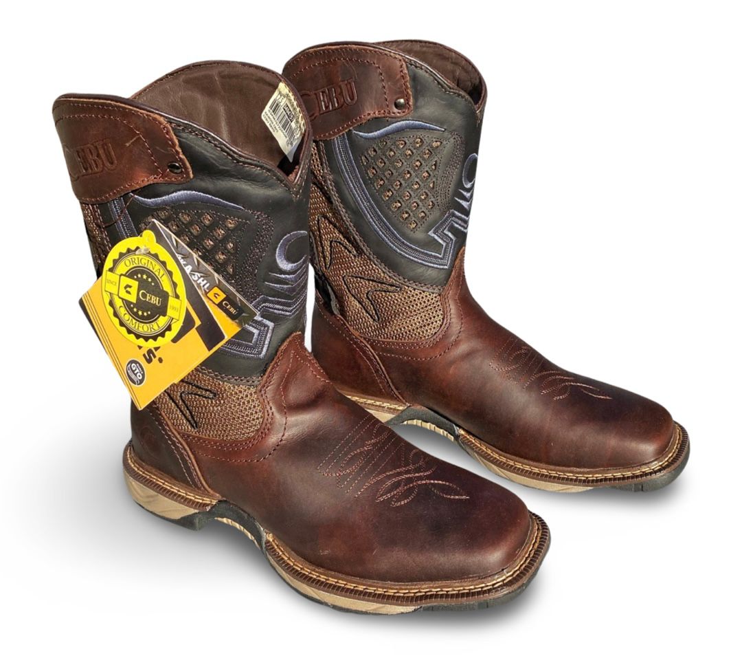 Cebu | Mens RANGER Brown Work Boots