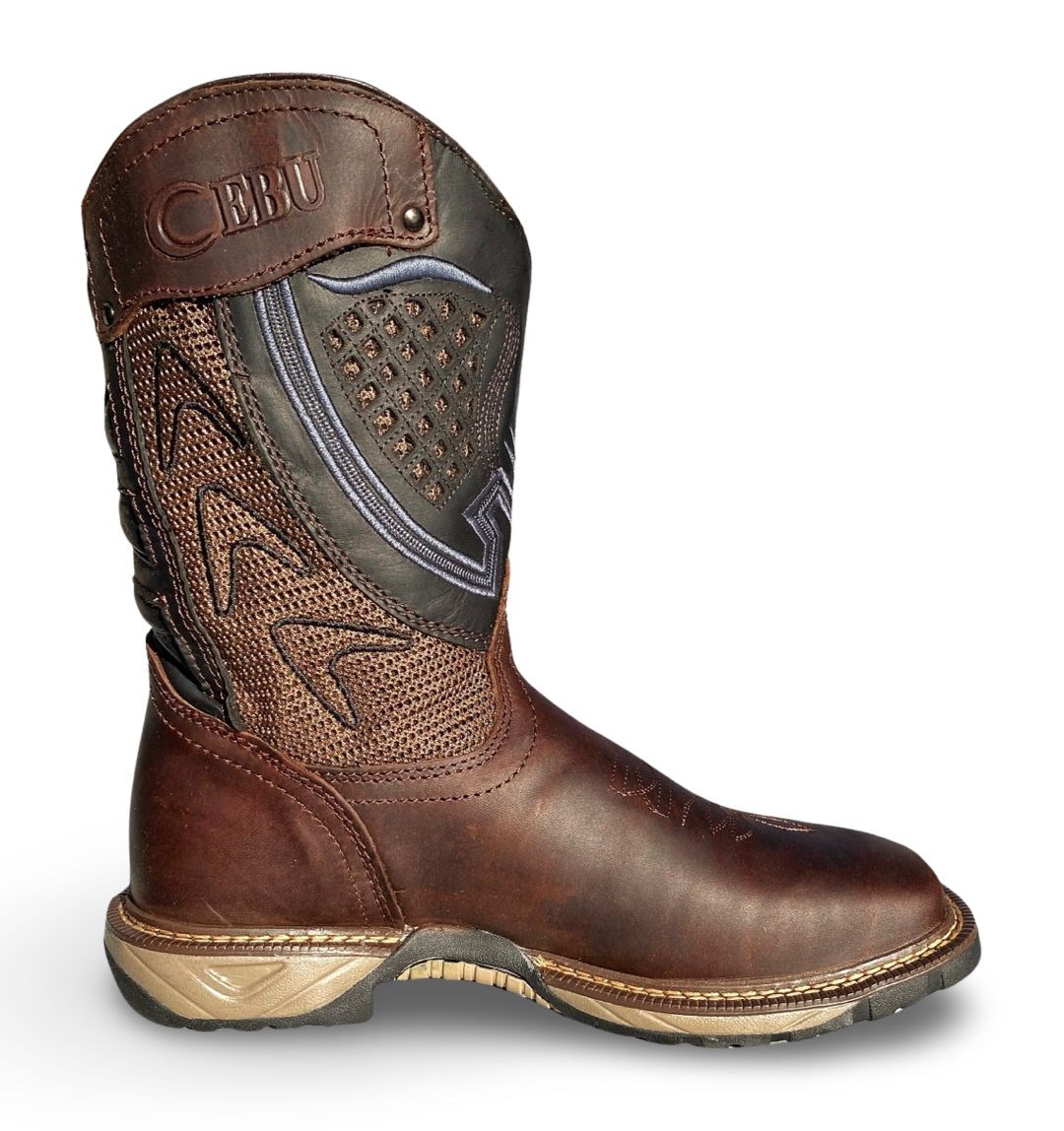 Cebu | Mens RANGER Brown Work Boots