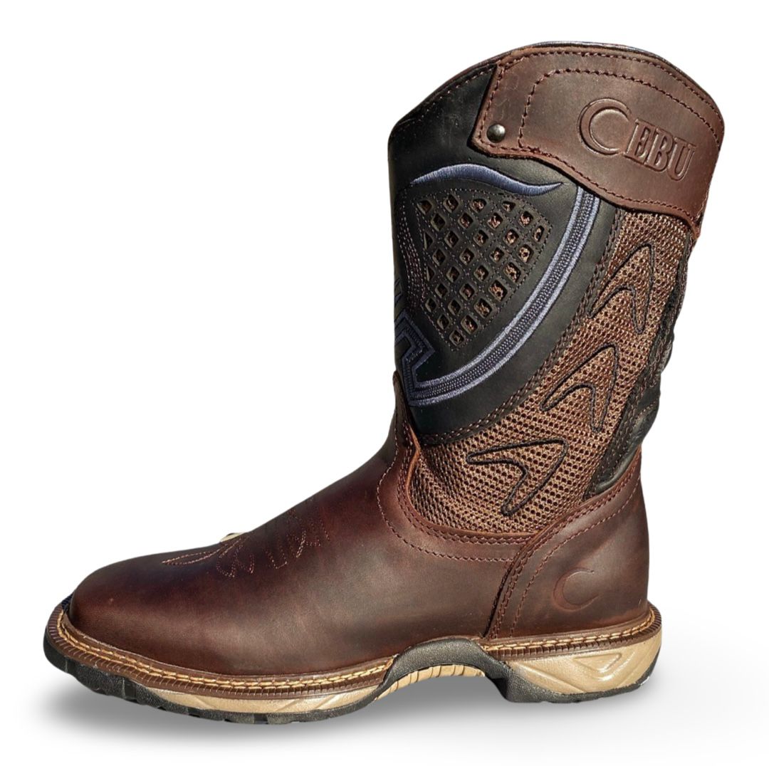 Cebu | Mens RANGER Brown Work Boots