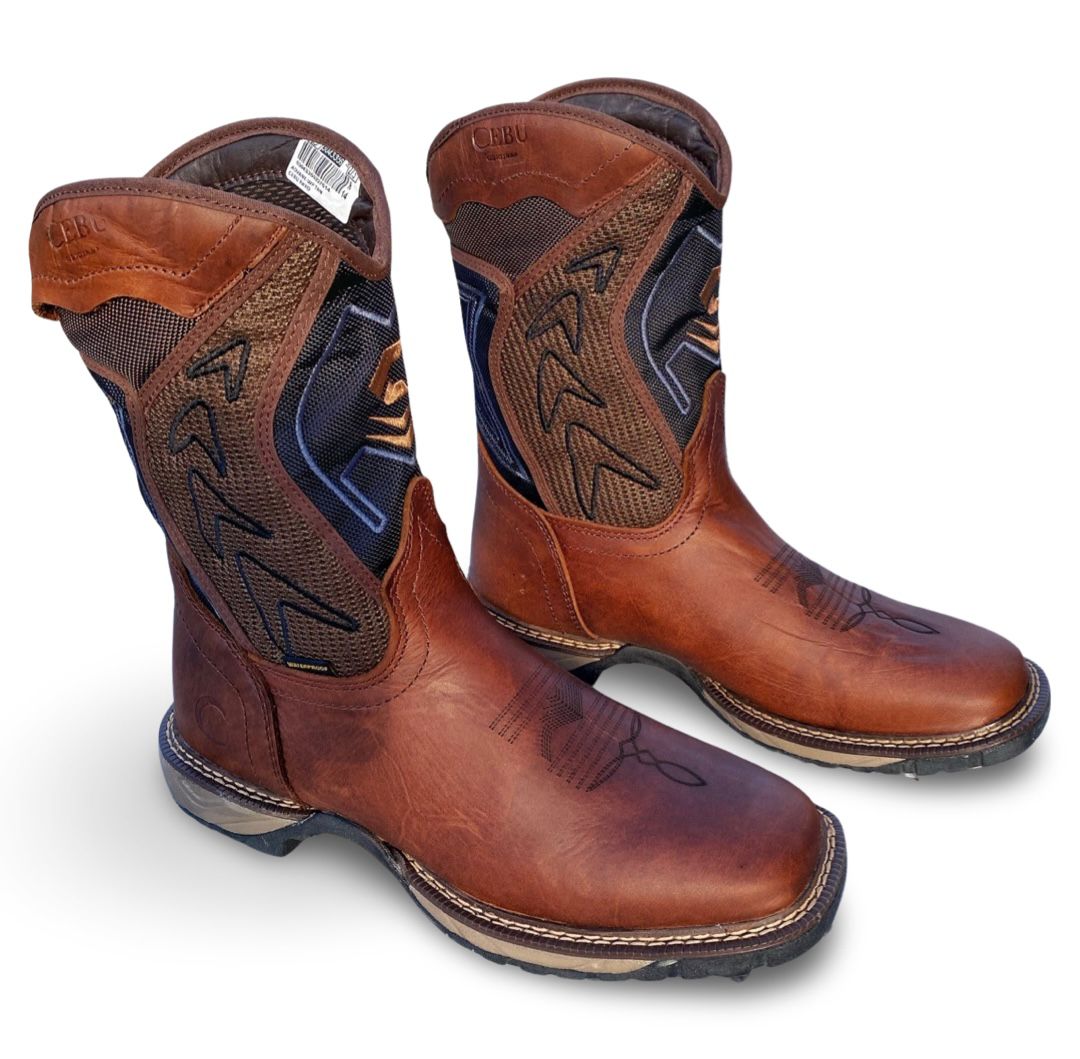 Cebu | Mens ADVANT-WP Tan Water Proof Work Boots