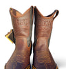 Cebu | Mens FARMER Brown Work Boots