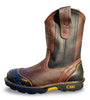 Cebu | Mens FARMER Brown Work Boots