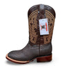 Franko Boots Mens Bulldog Python Cafe Original