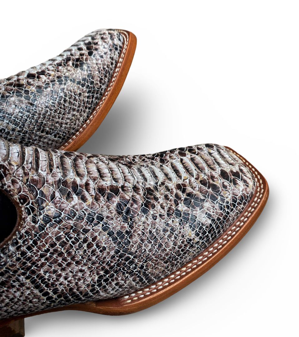 Nokota Horse Mens Morgan 18 GB Piton Natural M051841