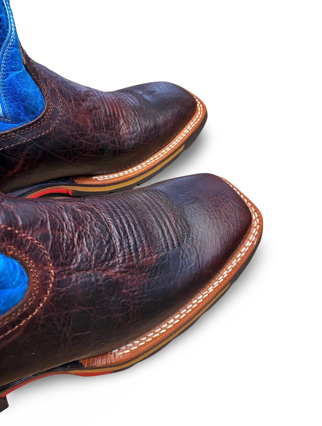 Nokota Horse Mens Morgan 18 Bisonte Redwood Quarry Azul Elec M051841