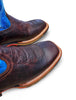 Nokota Horse Mens Morgan 18 Bisonte Redwood Quarry Azul Elec M051841