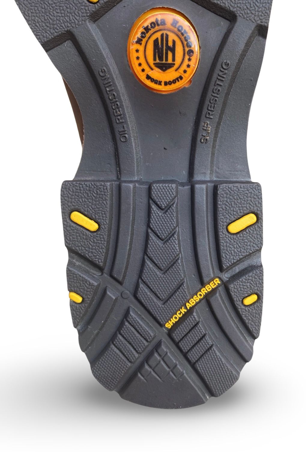 Nokota Horse Mens Shell 16 Crazy H Miel Rubi Rosso S041641