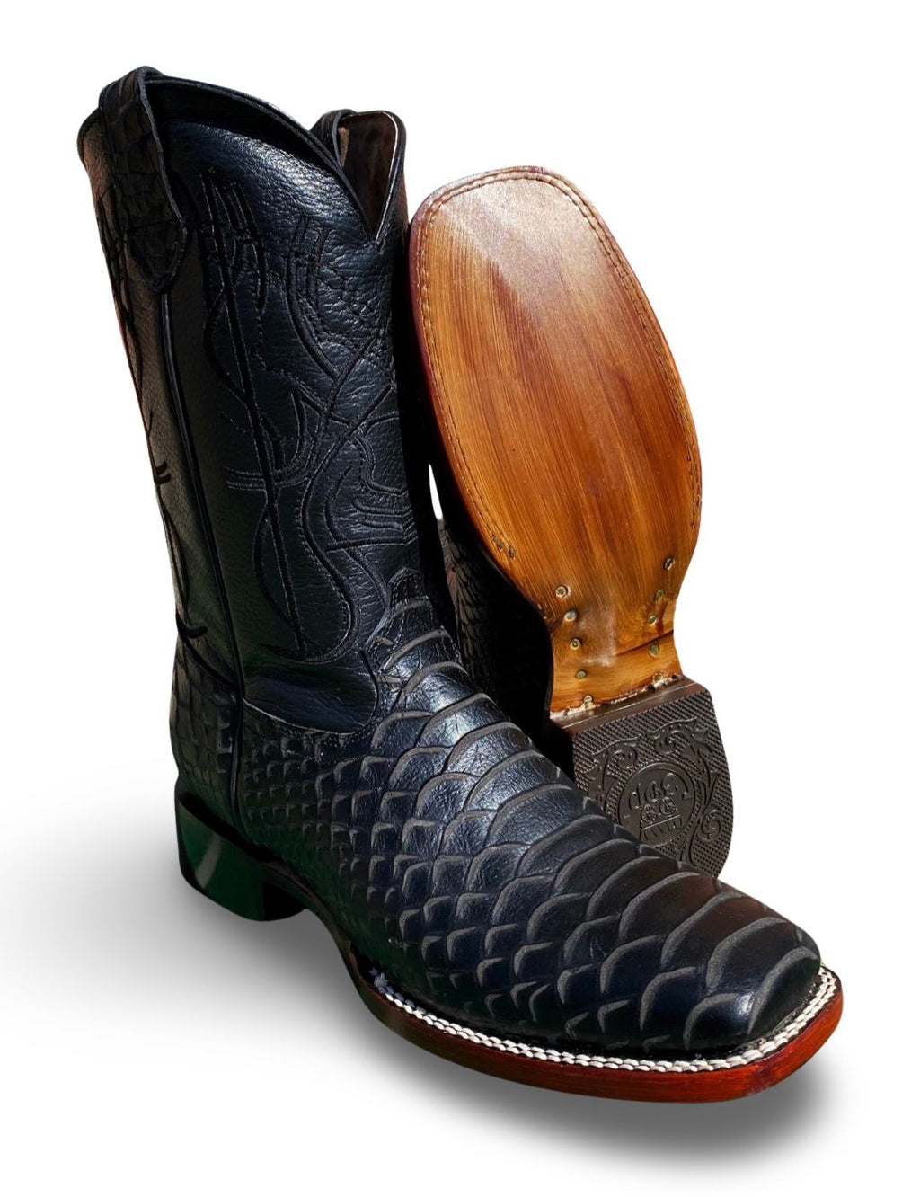Pedro Boots | 3059 TR22 Negro Negro Rodeo Boots