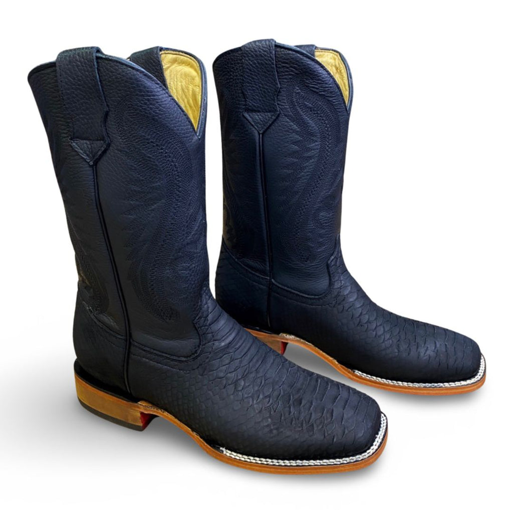 Pedro Boots | 3070 TR20 Red Bottom Black Rodeo Boots