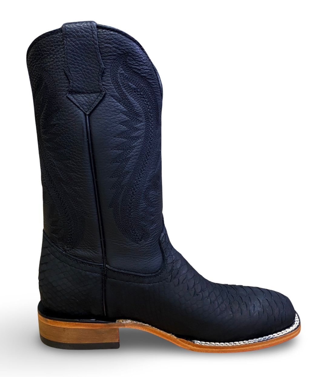 Pedro Boots | 3070 TR20 Red Bottom Black Rodeo Boots