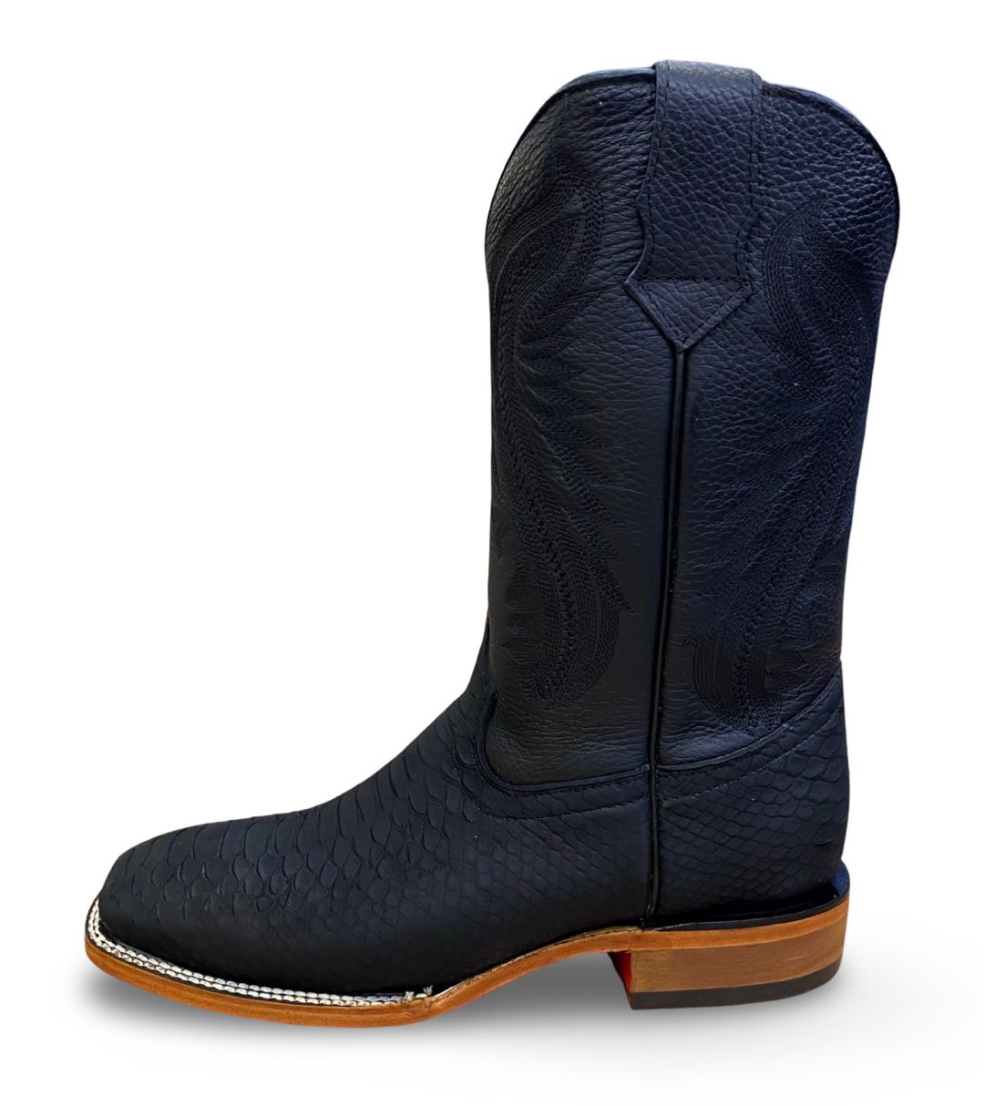Pedro Boots | 3070 TR20 Red Bottom Black Rodeo Boots