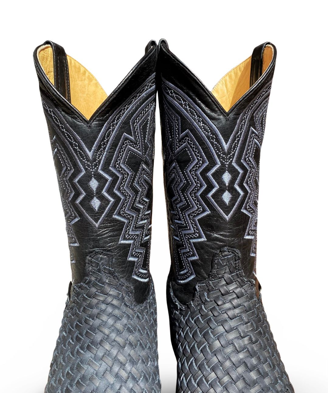 Franko Boots | Bulldog Petatillo Negro Rodeo Boots