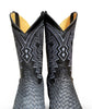 Franko Boots | Bulldog Petatillo Negro Rodeo Boots