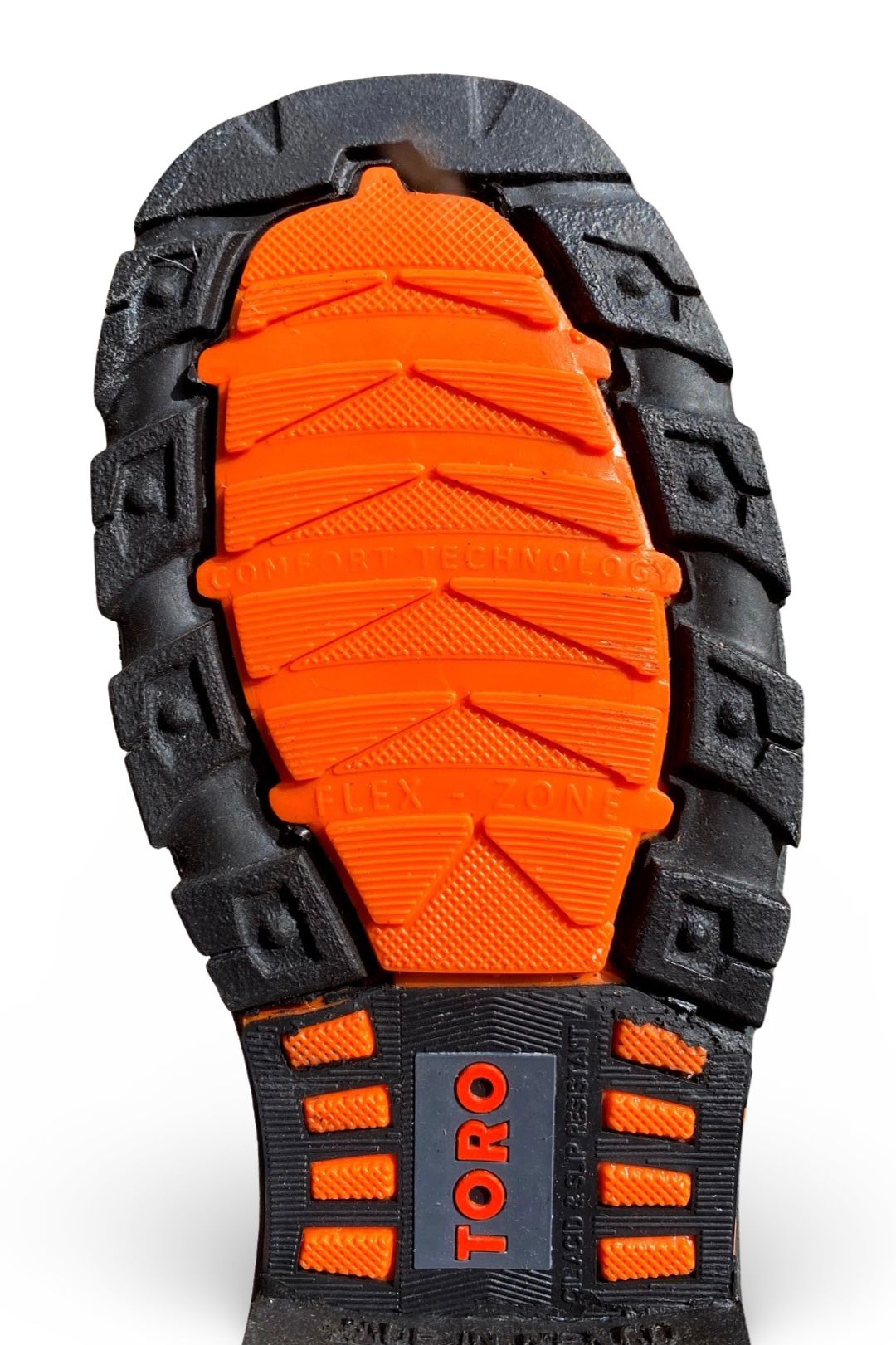 Toro Bravo | Mens TRC1-STL Brown Square Steel Toe Work Boots