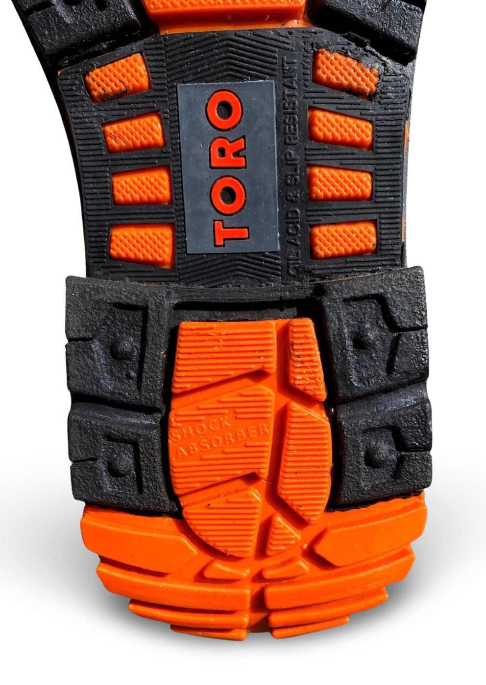 Toro Bravo | Mens TRC1-STL Brown Square Steel Toe Work Boots