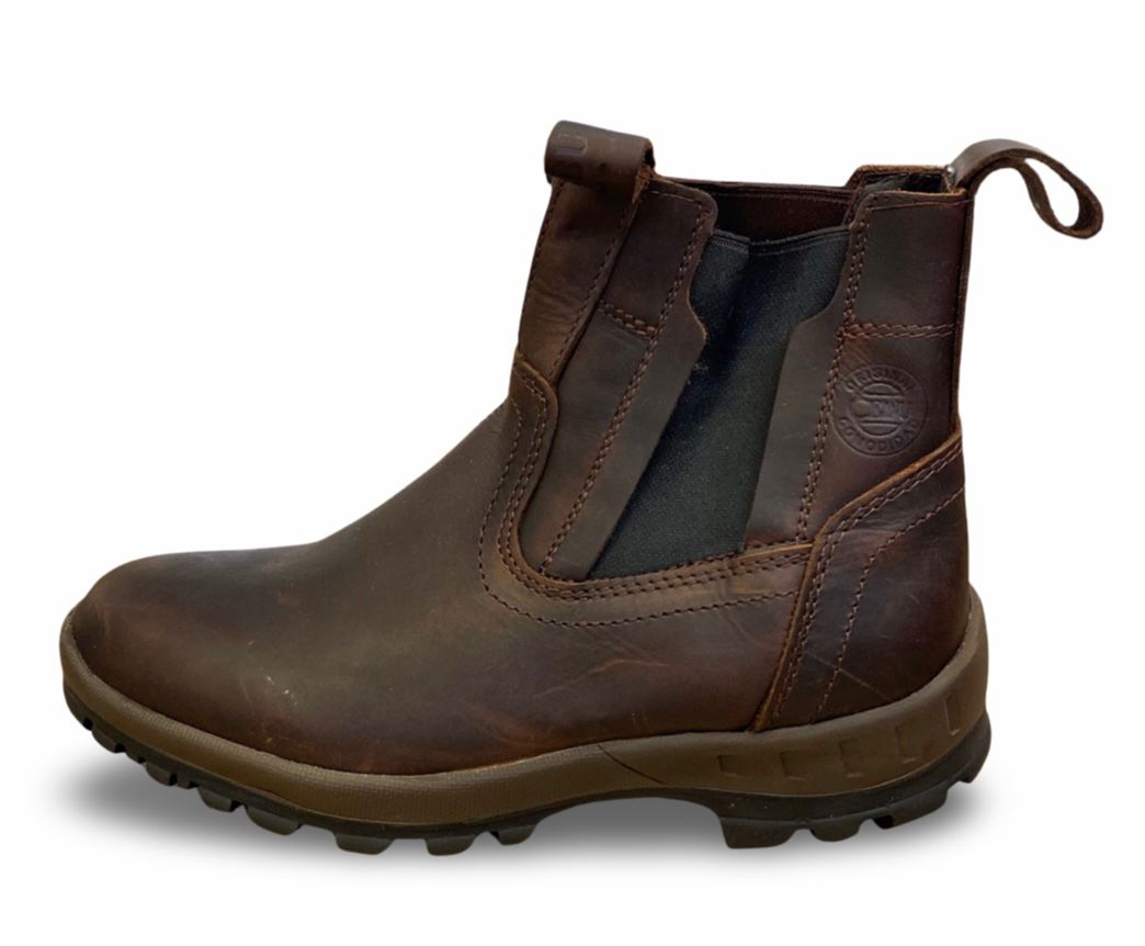 Cebu | Mens BT Flex Brown Square Toe Work Boots