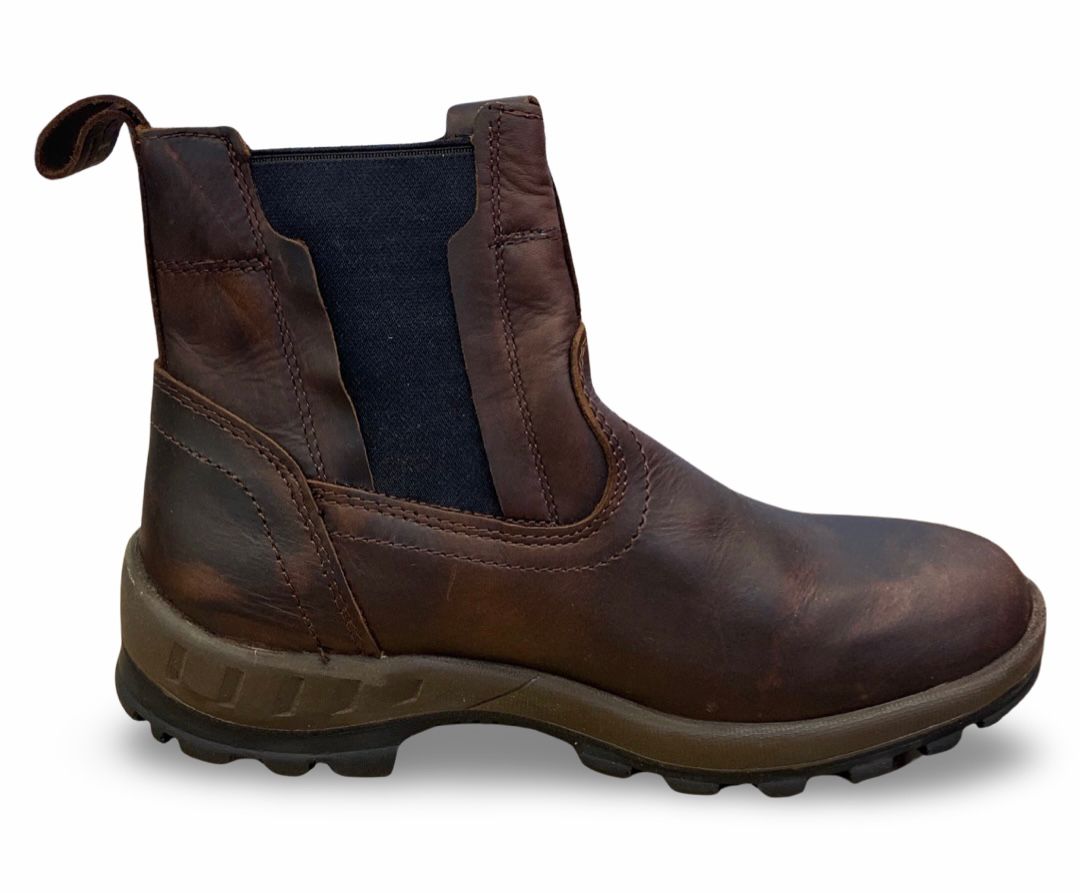 Cebu | Mens BT Flex Brown Square Toe Work Boots