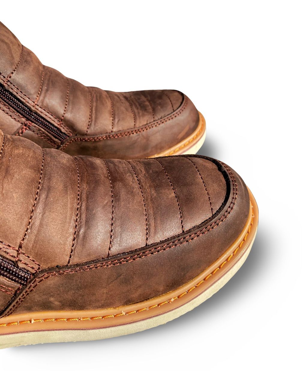 Cebu | Mens DR-100 Brown Square Toe Work Boots