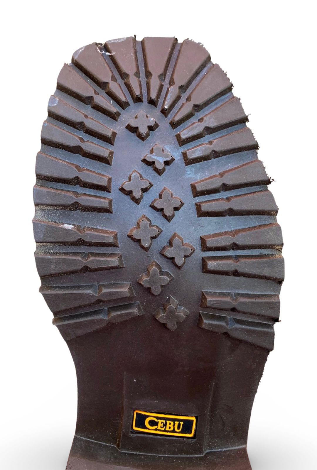 Cebu | Mens PR Chocolate Square Toe Work Boots