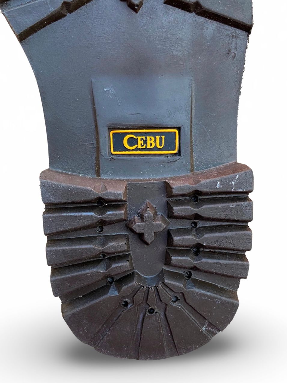 Cebu | Mens PR Chocolate Square Toe Work Boots
