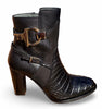 Cuadra Wmns Ankle Boots Moreleti CMP/Res Velvet Black Leather 3G5MPVL