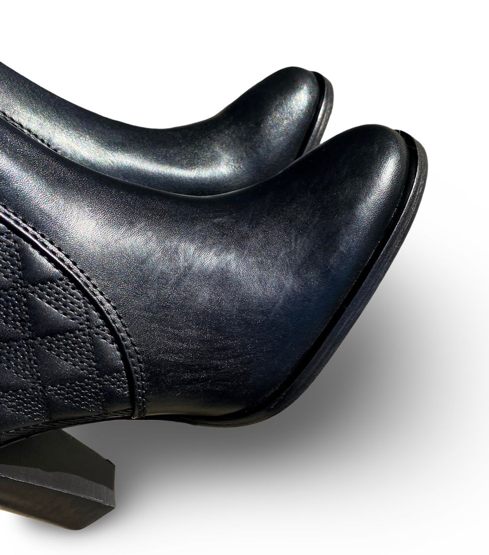 Cuadra Wmns Ankle Boots Ternera Inca Black Leather 4G8TSTS