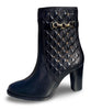 Cuadra Wmns Ankle Boots Ternera Inca Black Leather 4G8TSTS