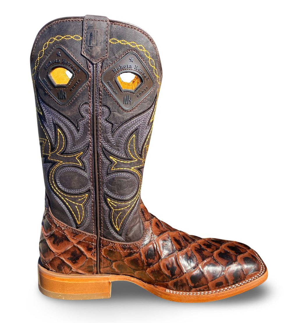 Nokota Horse Mens Morgan 18 GB Pirarucu Cafe M051841