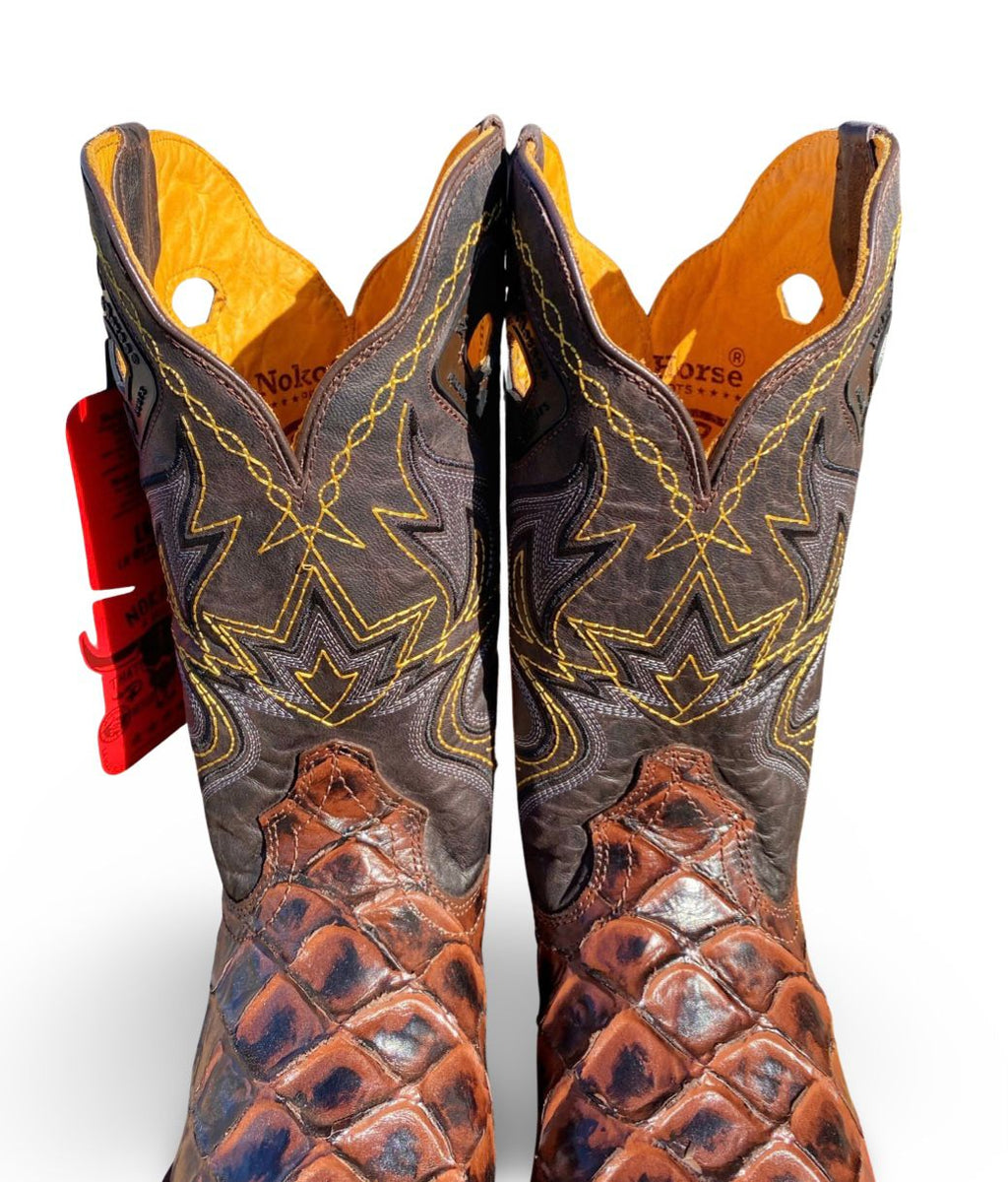 Nokota Horse Mens Morgan 18 GB Pirarucu Cafe M051841