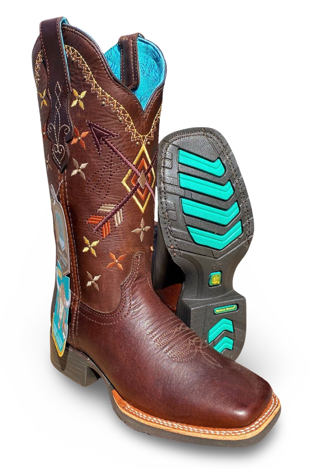 Nokota Horse Womens Gretta 15 Crazy Oakwood 15GRE31