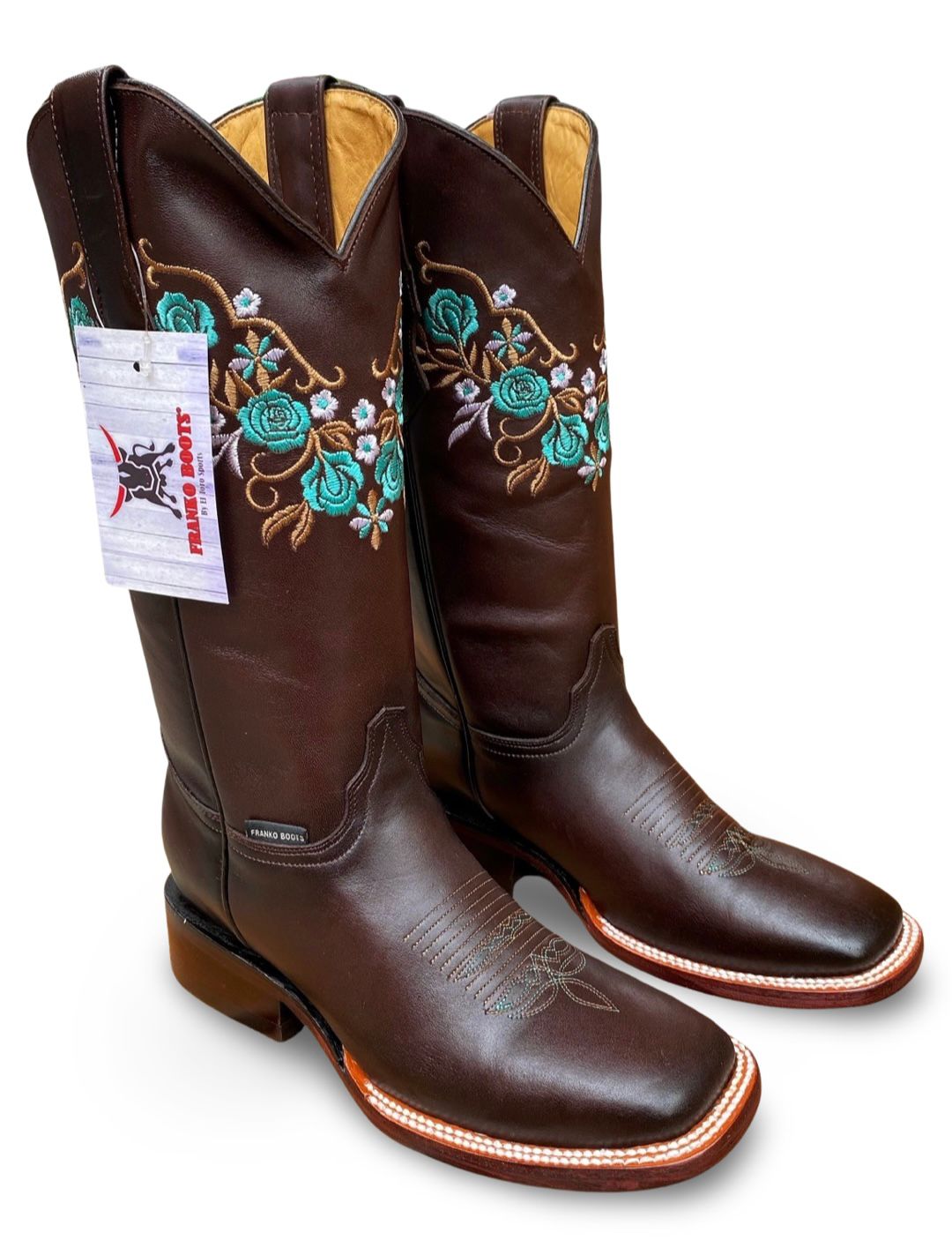 Franko Boots Women's Turqueza Res Cafe