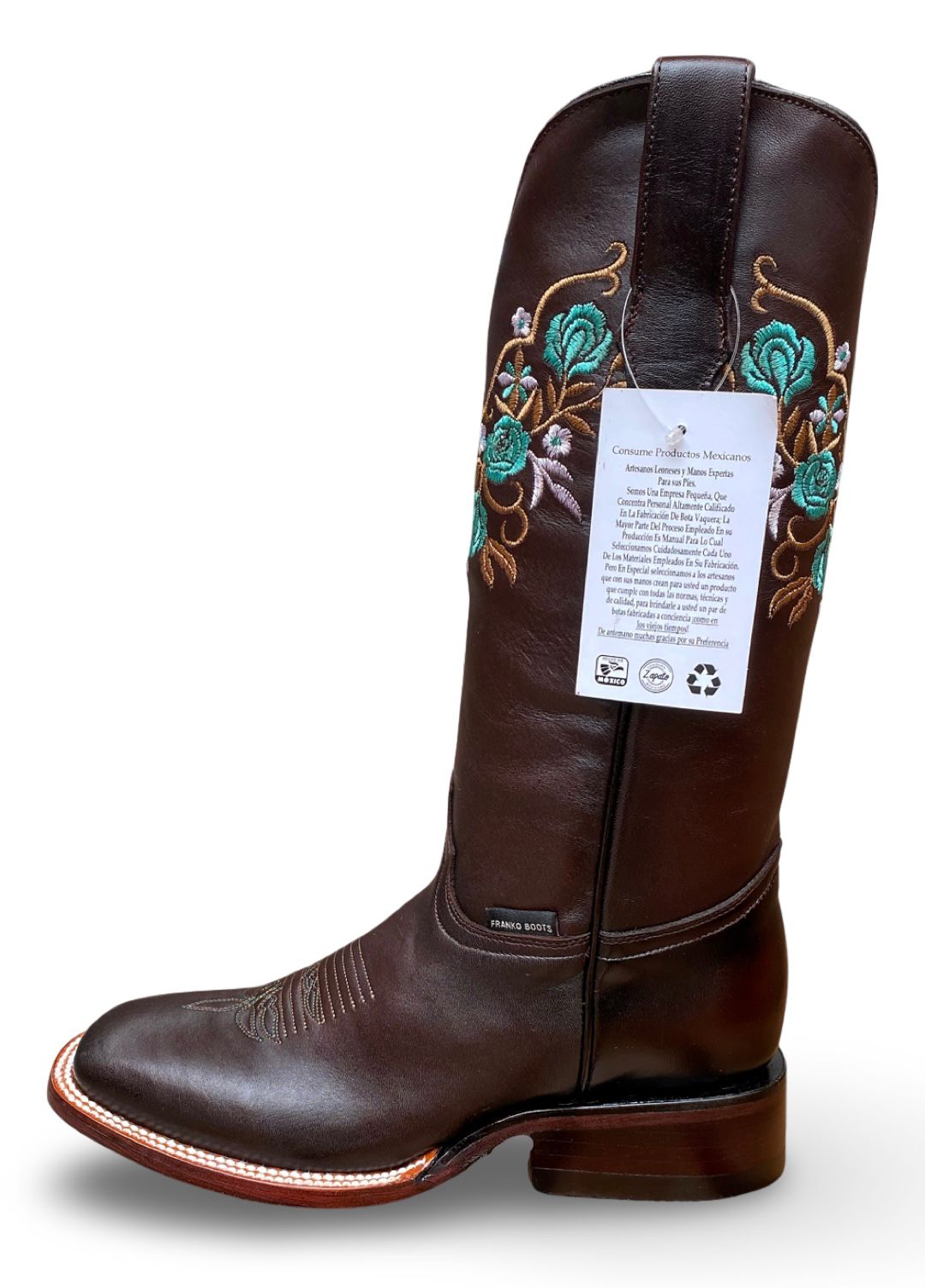 Franko Boots Women's Turqueza Res Cafe