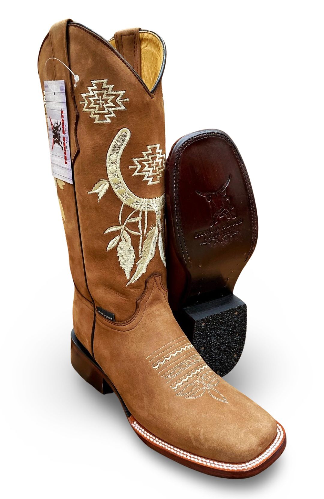 Franko Boots Women's Herradura Crazy Cafe