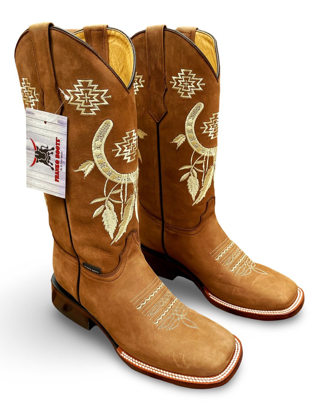 Franko Boots Women's Herradura Crazy Cafe