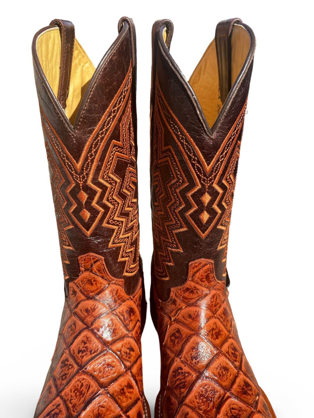 Franko Boots Mens Bulldog Pescado Conac