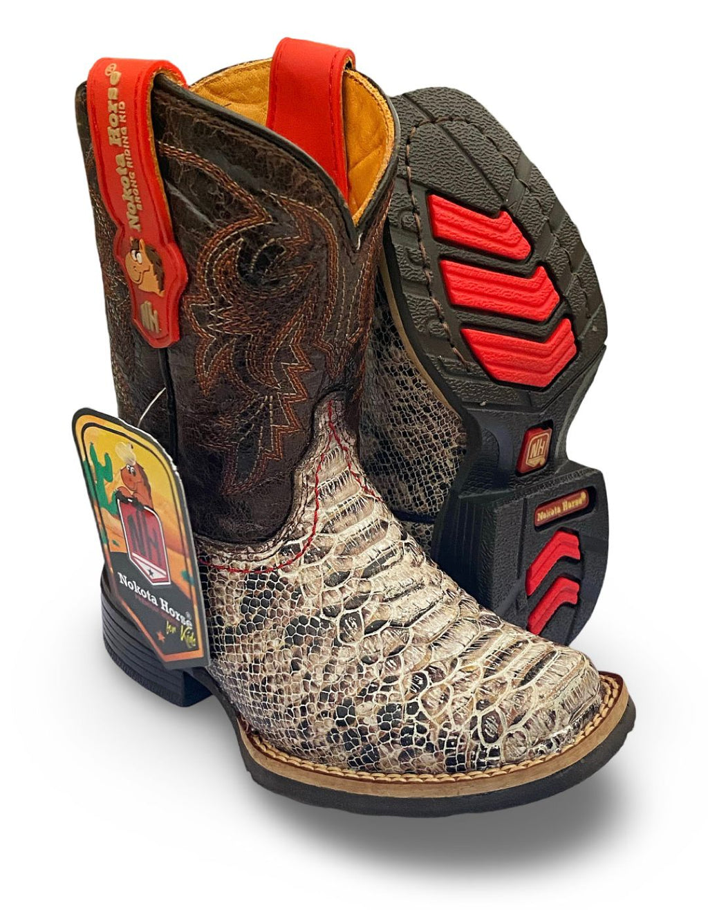 Nokota Horse Kids Woody 10 GB Vivora Natural Rubi Tabaco W011011