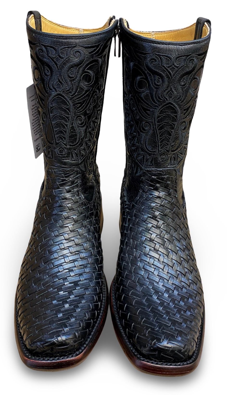 Franko Boots | Botin California Petatillo Negro Zipper